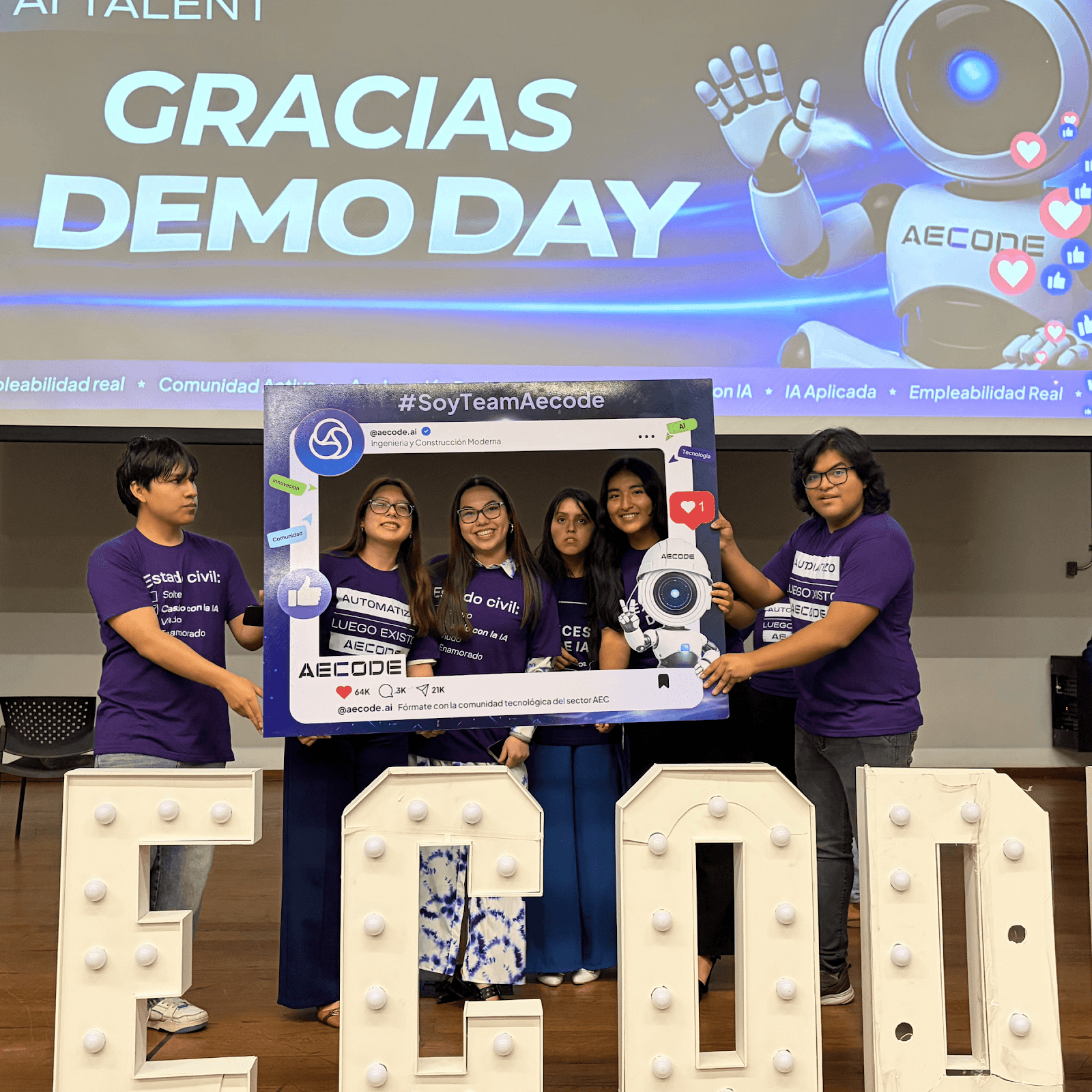 Momento de la comunidad AECODE